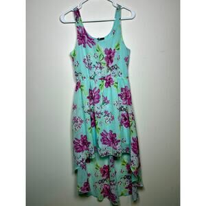 Love Chelsey Y2K Fairy Dress Size M Asymmetrical High Low Floral 2000s HOCO